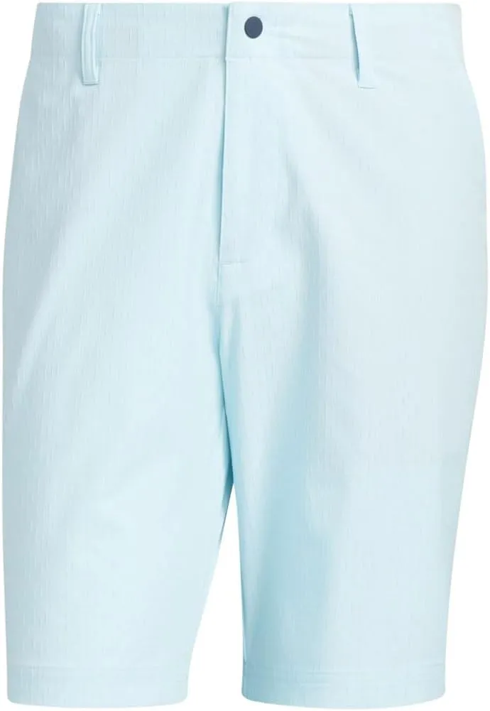 adidas Men's Textured 9 " Golf Shorts