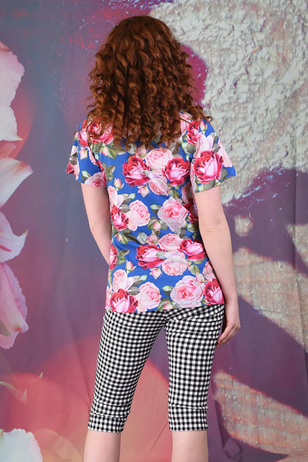 AS Basic Tee V Neck - Cream Rose | SALE