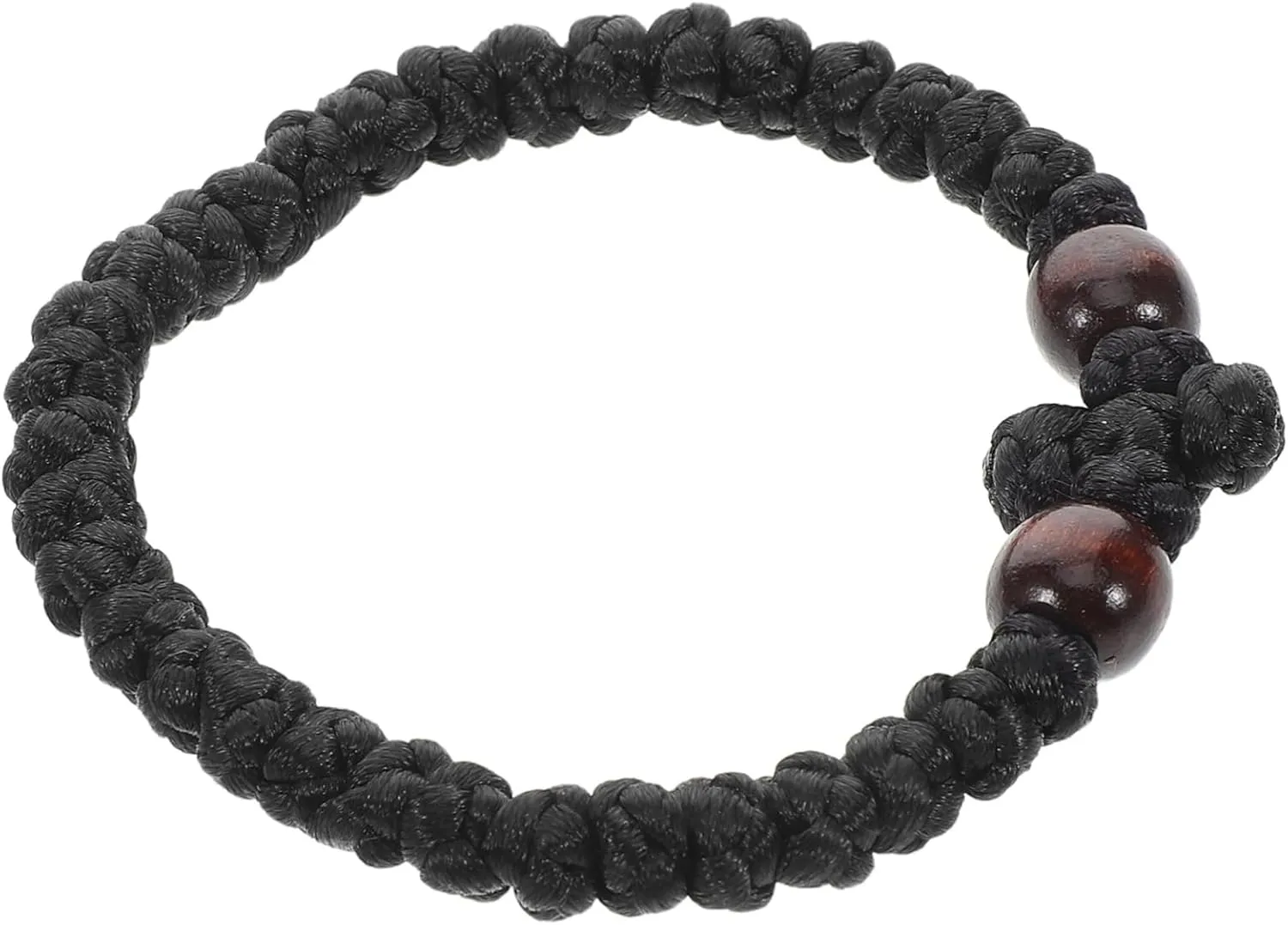 Beaupretty Handmade Religious Bracelet String Prayer Beads Durable Woven Design for Men Women Unique Meditation Prayer Jewelry for Various Occasions