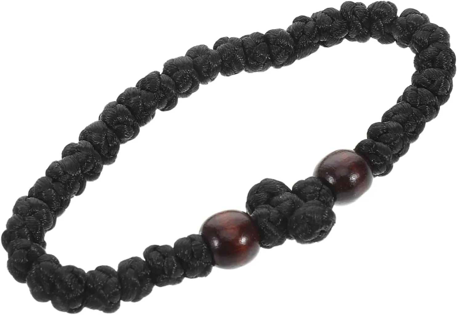 BESPORTBLE Mens Wooden Bracelet Prayer Bead for Men Handmade Religious Jewelry Stylish Aesthetic Accessory