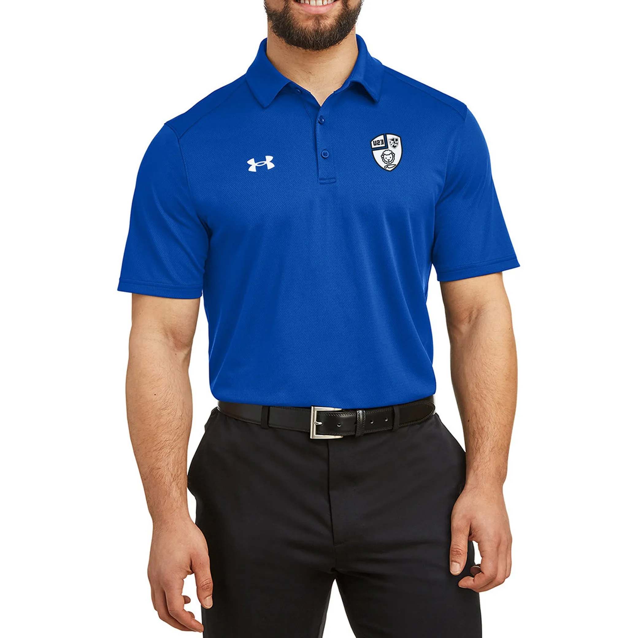 Black & Blue U23 Tech Polo