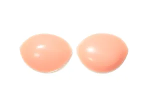 Booby Tape Silicone Breast Inserts, Reusable Push Up Breast Enhancer Pads for the Perfect Breast Lift and Cleavage, Latex-Free, A-F Cup Size, 1 Pair