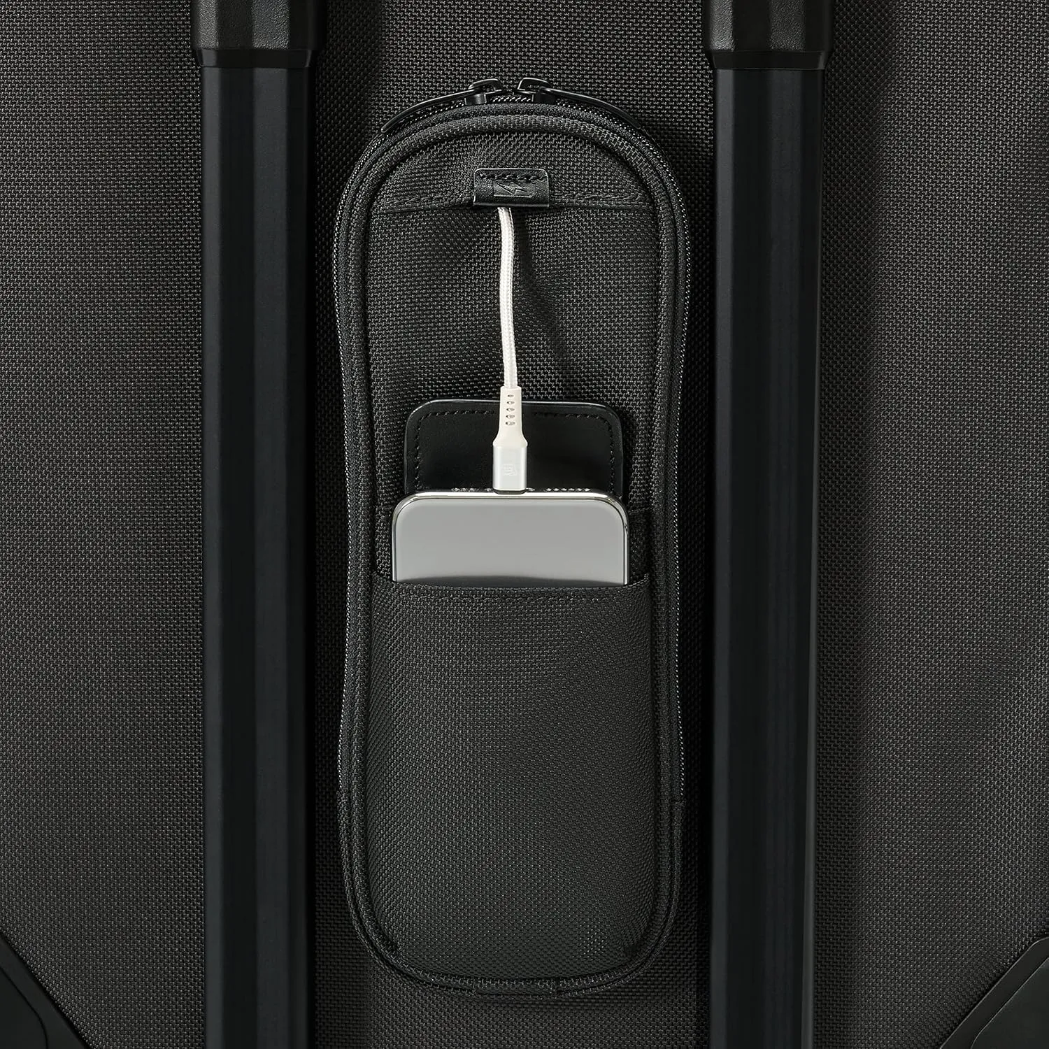 Briggs & Riley Global 2-Wheel Expandable Carry On - Luggage for International Travel, Suitcases with Wheels, Softside Rolling Bag for Men & Women, Self-Repairing Zipper - Baseline Collection, Black