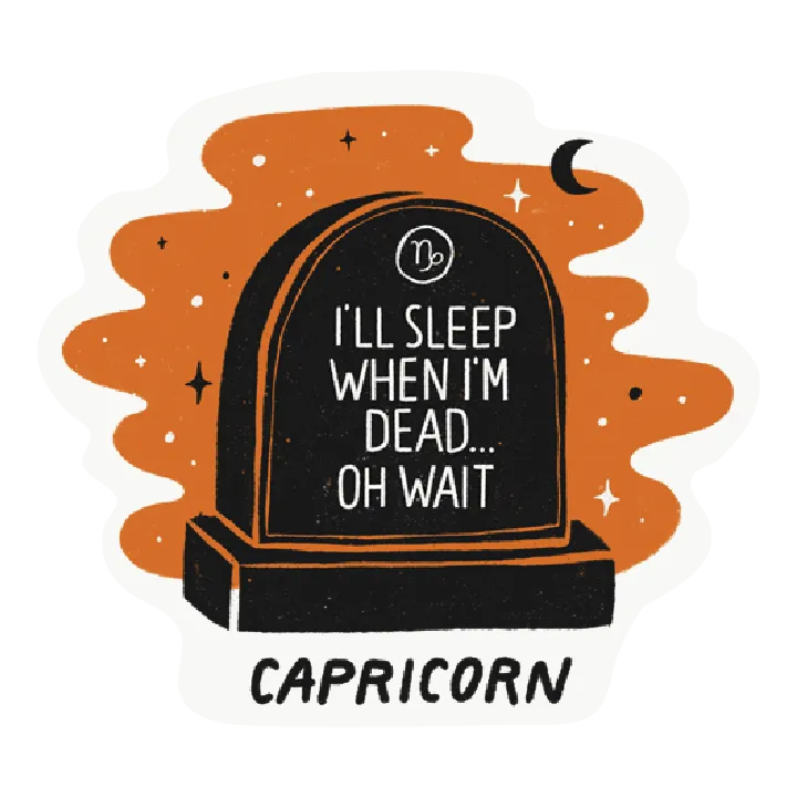 Capricorn as a Tombstone