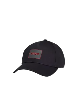 Cotton-twill Cap With Logo Label - Black