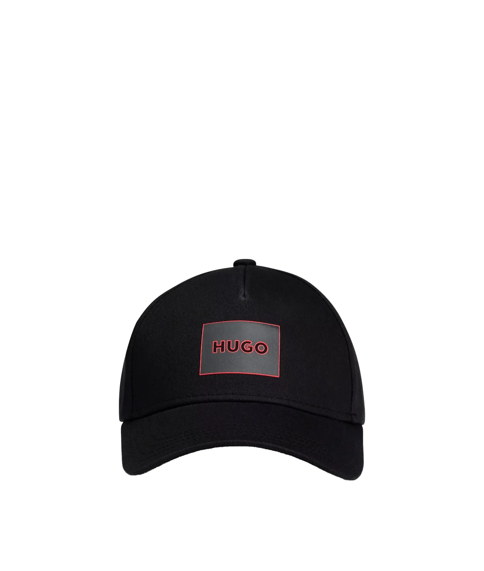 Cotton-twill Cap With Logo Label - Black