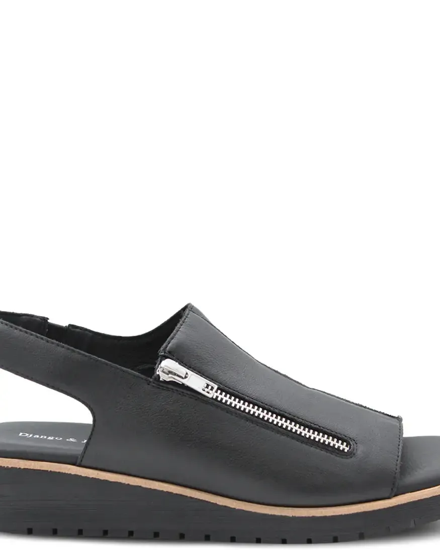 Django and Juliette Kemma Sandal  -  Black