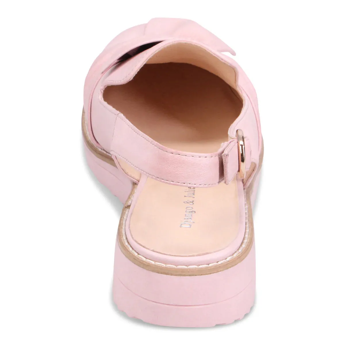 Django and Juliette Olissas Wedge  -  New Pink