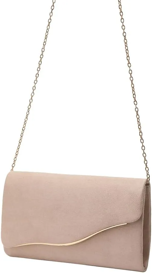 Fancy Evening Bag Gentle Bride Clutch Purse Formal Wedding Shoulder Bag Purses Dressy Purses for Women