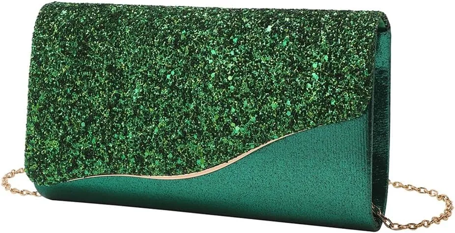 Fancy Evening Bag Gentle Bride Clutch Purse Formal Wedding Shoulder Bag Purses Dressy Purses for Women