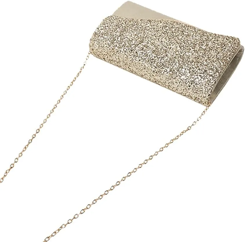 Fancy Evening Bag Gentle Bride Clutch Purse Formal Wedding Shoulder Bag Purses Dressy Purses for Women