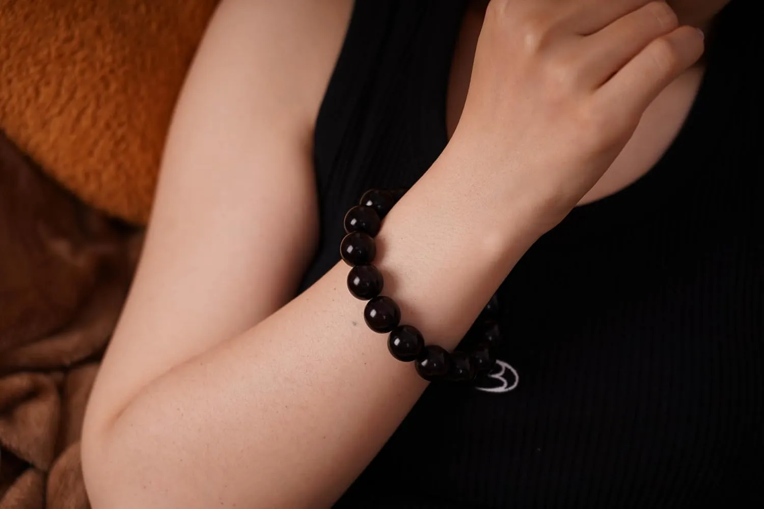 Handmade Beaded Bracelets for Men & Women, Wooden Mens Bead Bracelets Couples Bracelets Comfortable for Daily Wear Birthday Gift for Men Women
