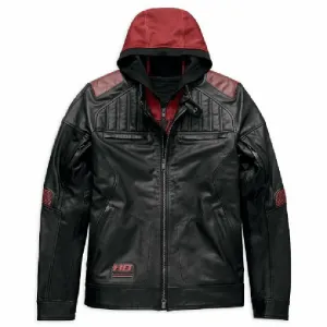 Harley Davidson Donhill Hoodie Motorcycle Jacket