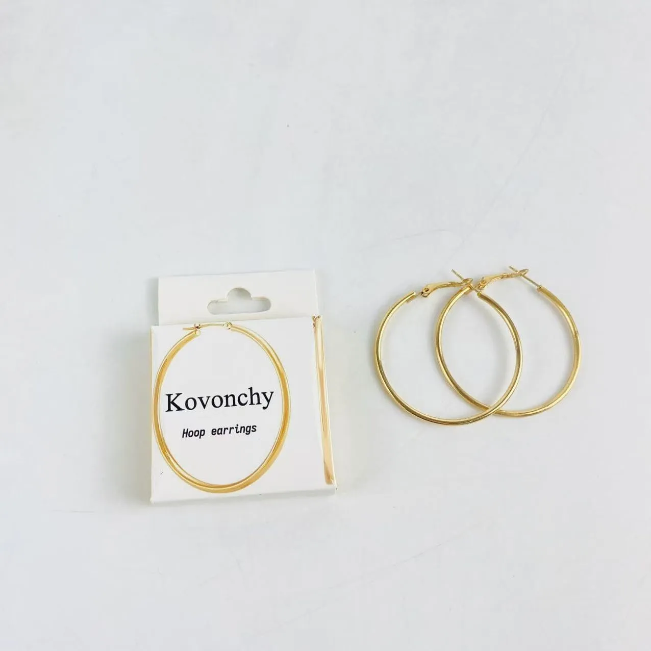 Hoop earrings, 14K Gold Hoop Earrings, Big Huggie Hoop Earrings for Women, Hypoallergenic & Well-polished, Safe for Sensitive Skin