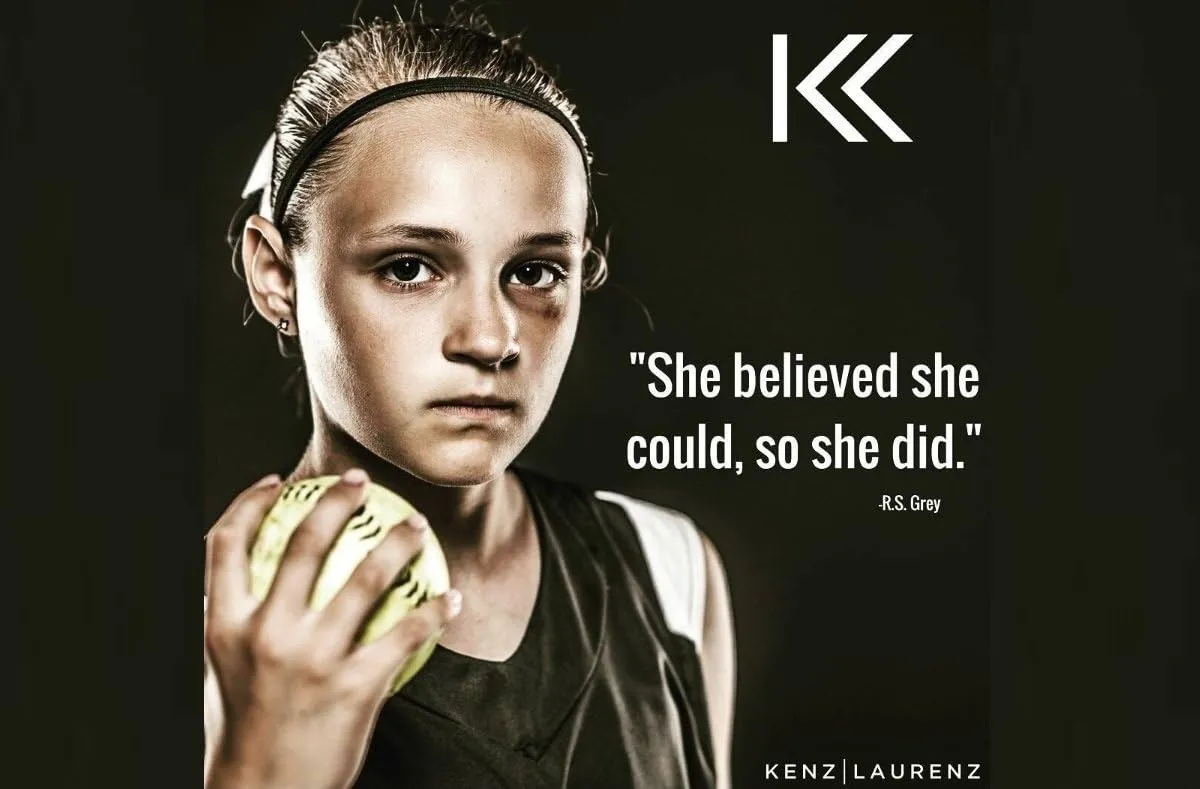 Kenz Laurenz Wholesale Softball Headbands - Yellow Leather with Red Stitching Seam (Available in Lots of Pack Quantities) Fastpitch Stretch Elastic Sport and Fashion Headband
