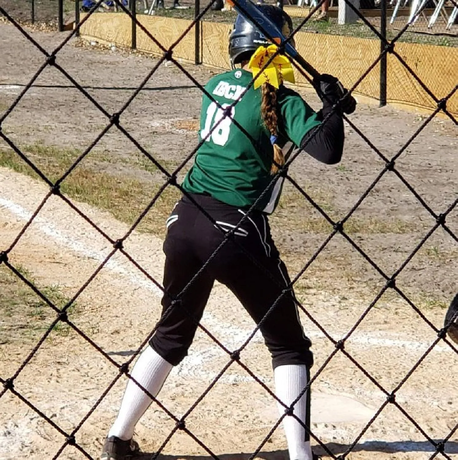 Kenz Laurenz Wholesale Softball Headbands - Yellow Leather with Red Stitching Seam (Available in Lots of Pack Quantities) Fastpitch Stretch Elastic Sport and Fashion Headband