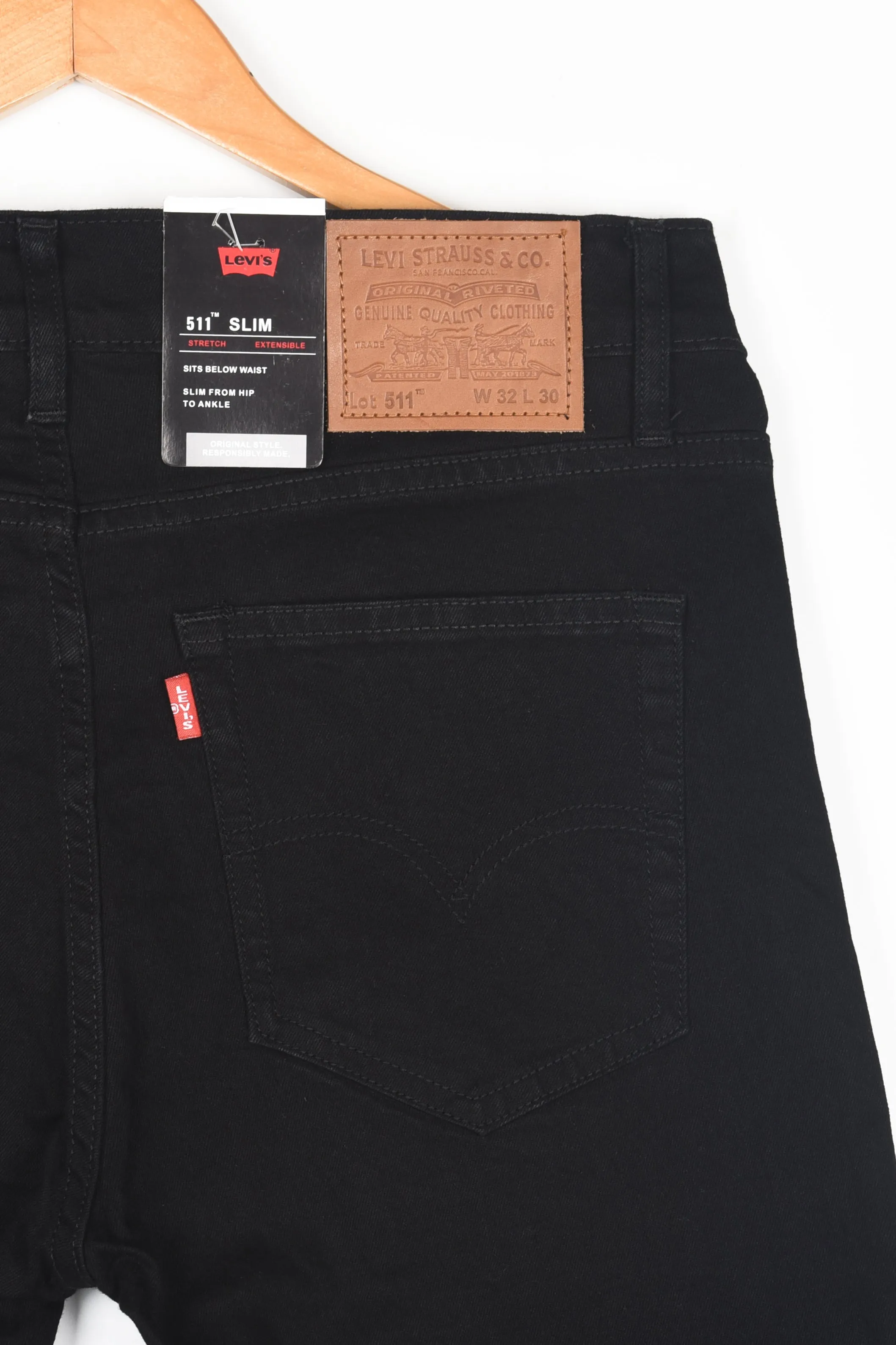 LEVI'S BLACK Slim Jeans