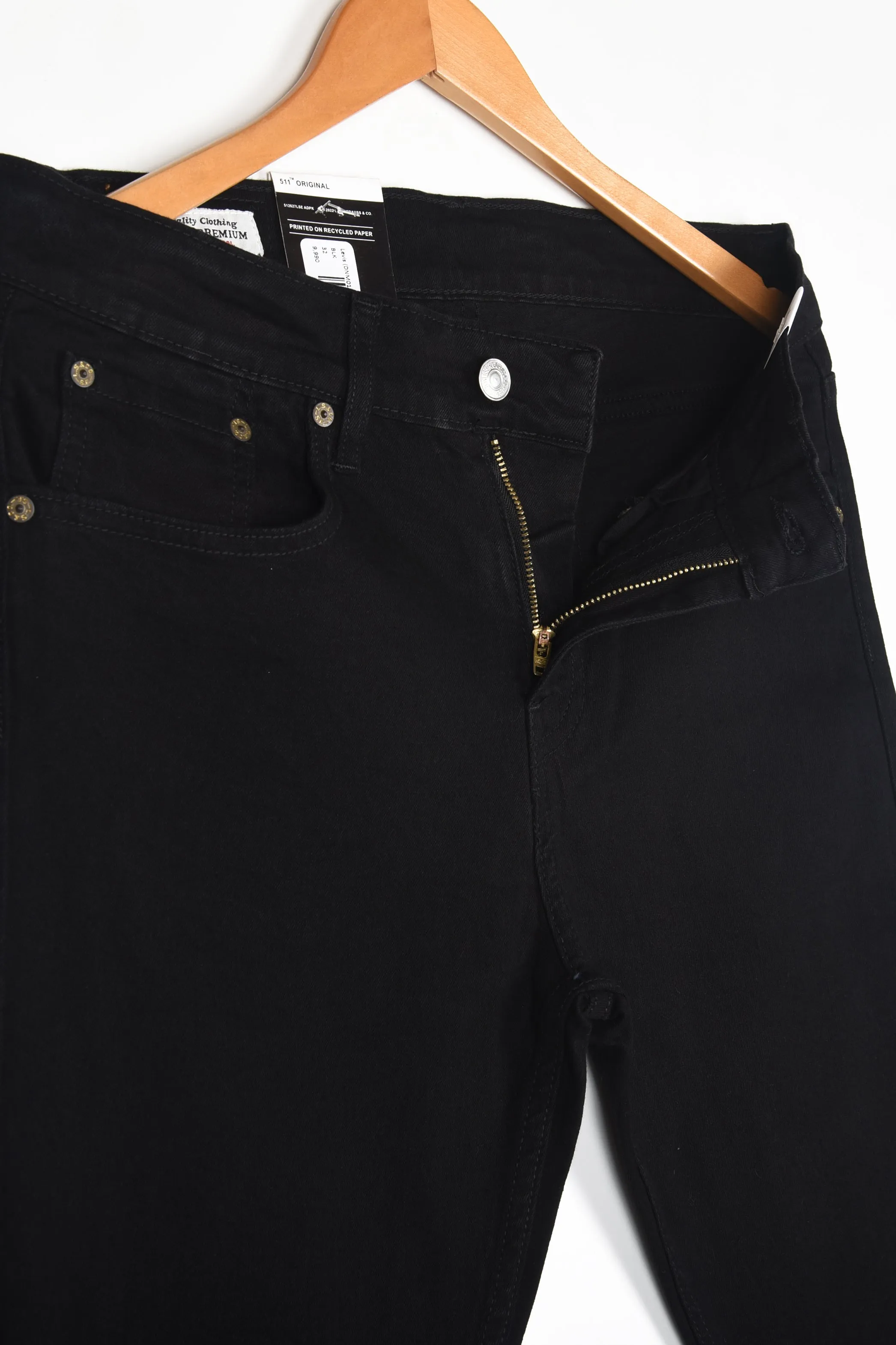LEVI'S BLACK Slim Jeans
