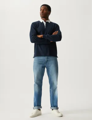 Marks & Spencer Vintage Relaxed Jeans, Light Blue