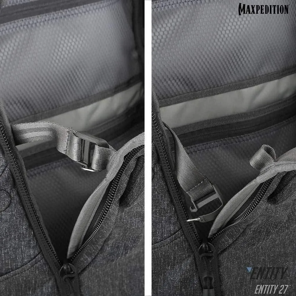 MAXPEDITION Entity 27 CCW-Enabled Laptop Backpack 27L (Charcoal)