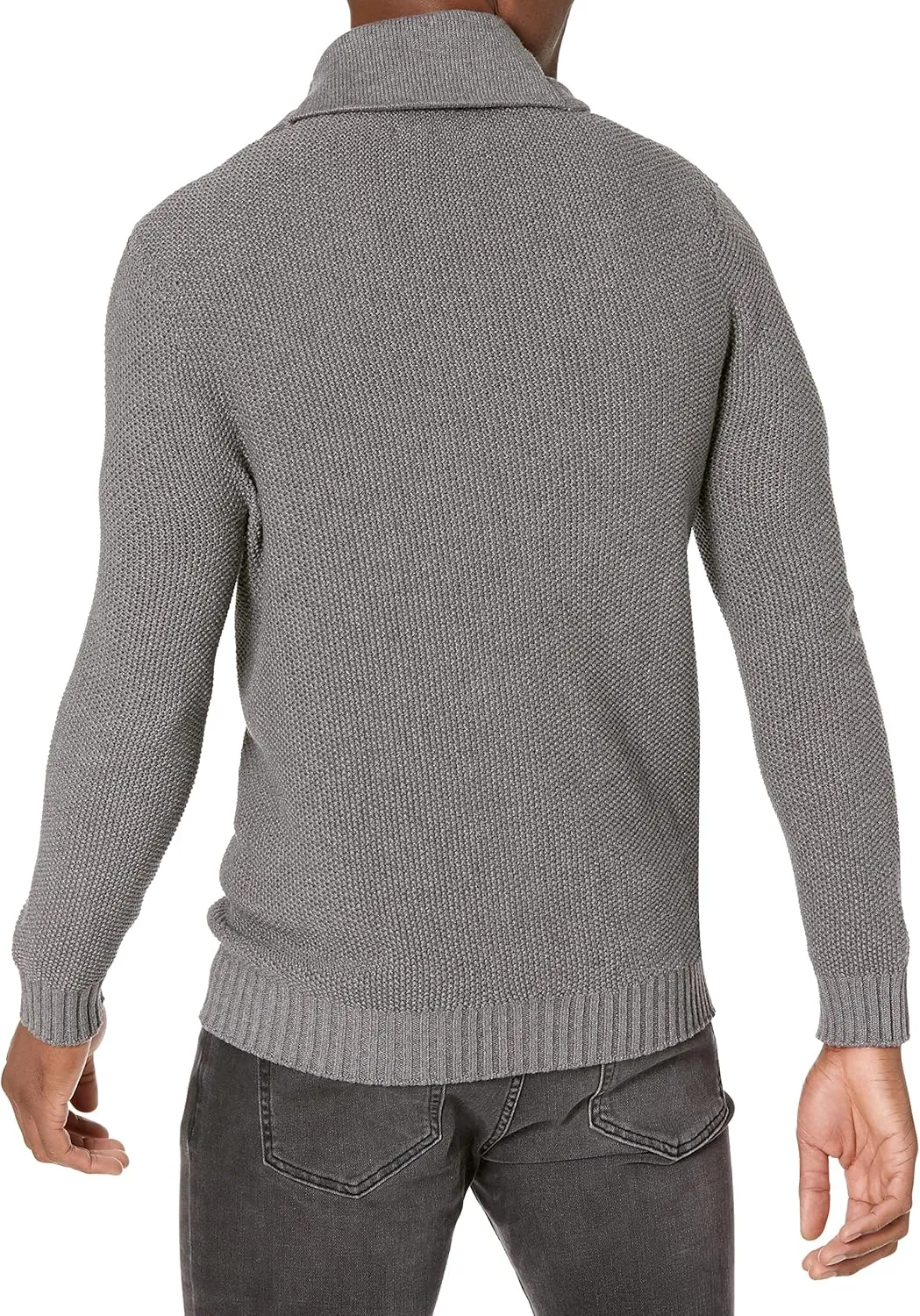 Men's 3D Textured Stitch Cardigan