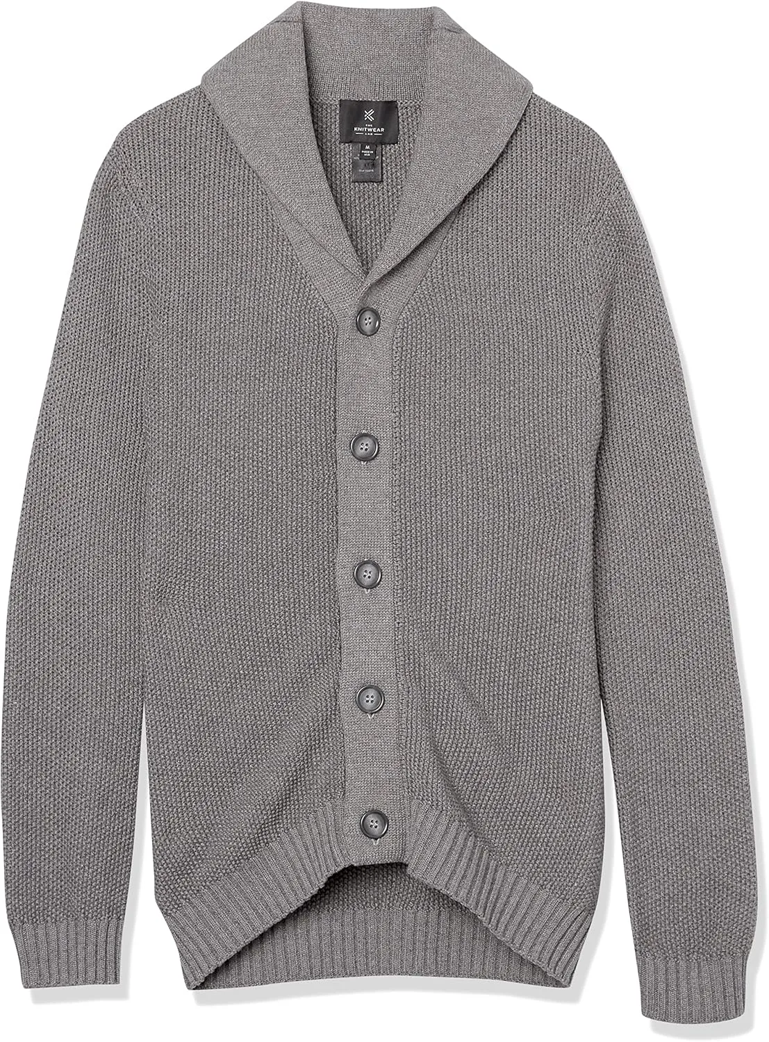 Men's 3D Textured Stitch Cardigan