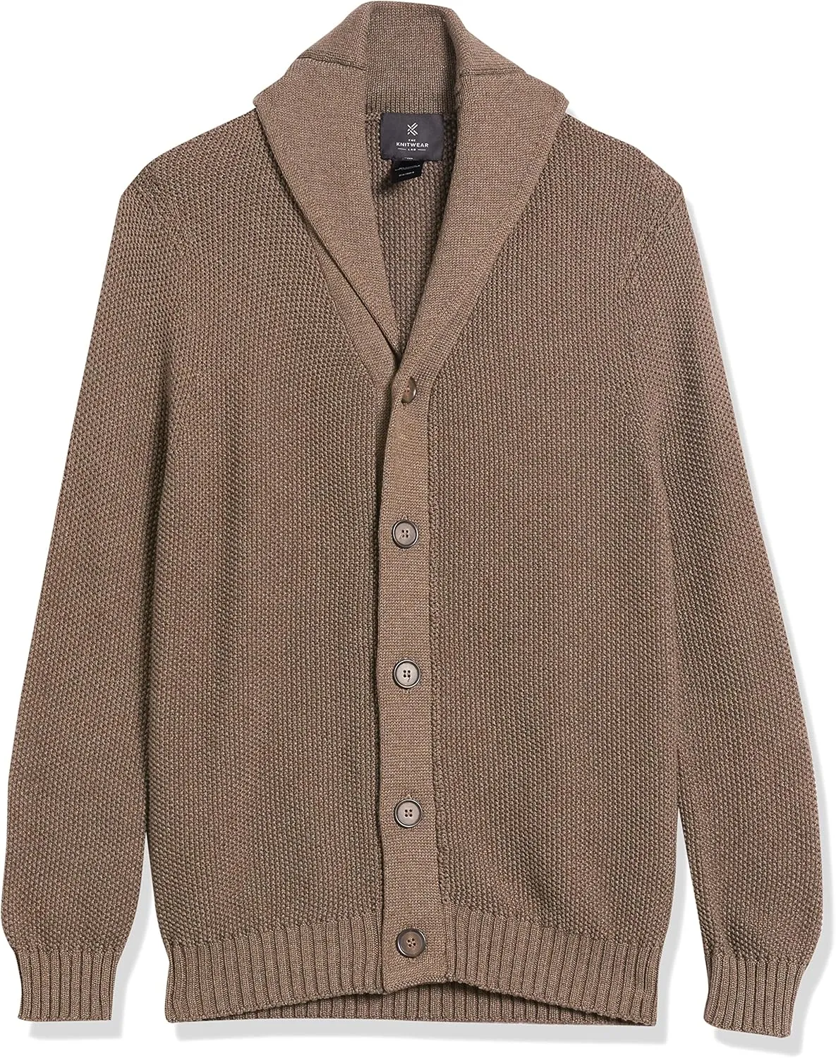 Men's 3D Textured Stitch Cardigan