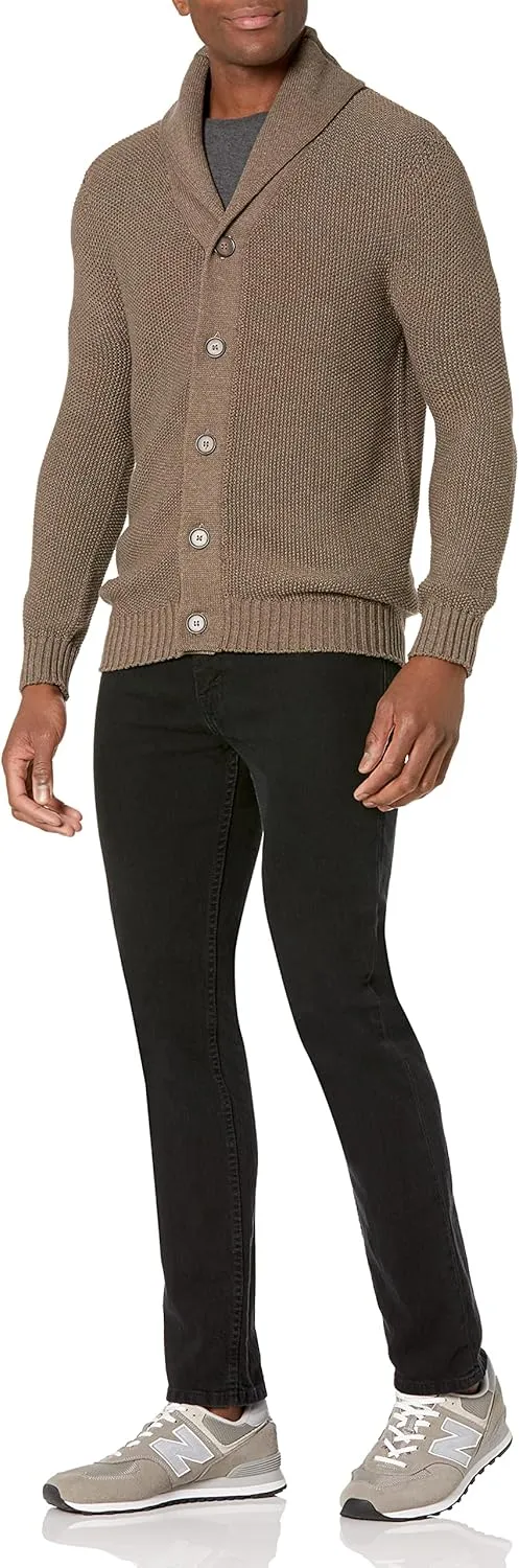 Men's 3D Textured Stitch Cardigan