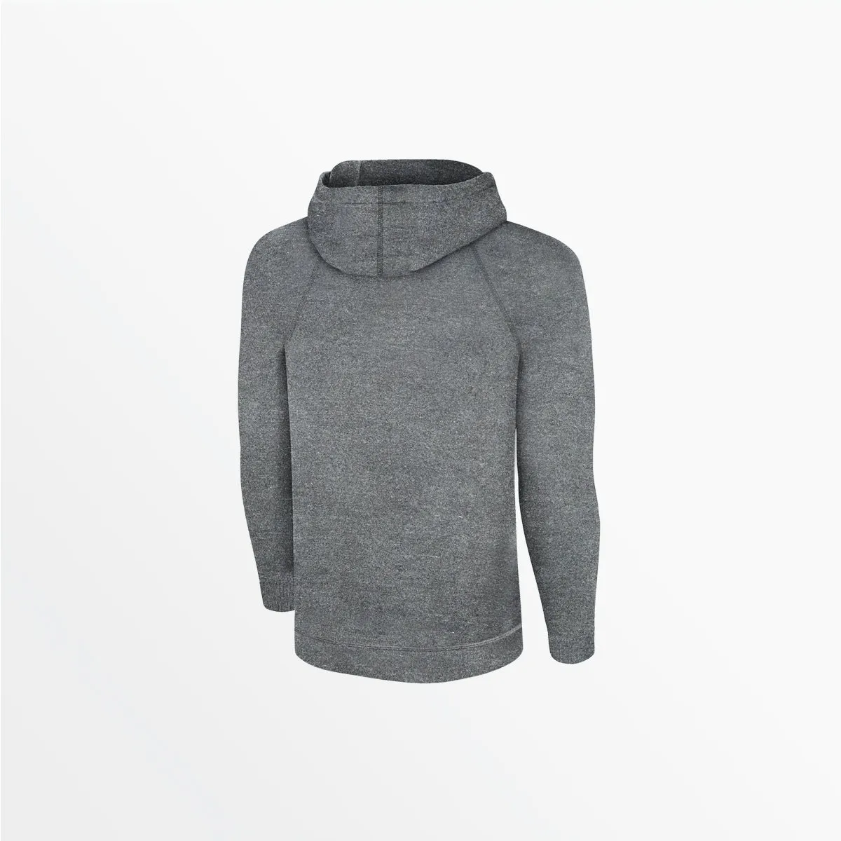 MEN'S HEATHERED ZIP UP HOODIE