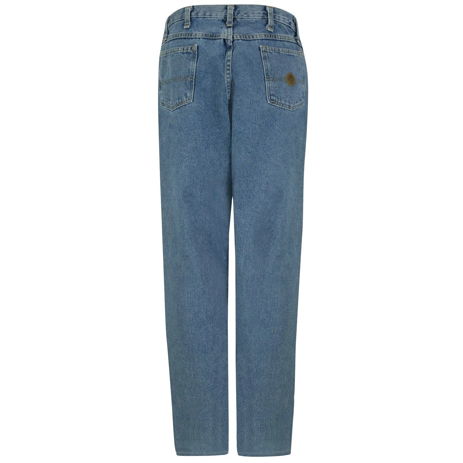 Men's Red Relaxed Jeans with 5 Pockets Red Kap