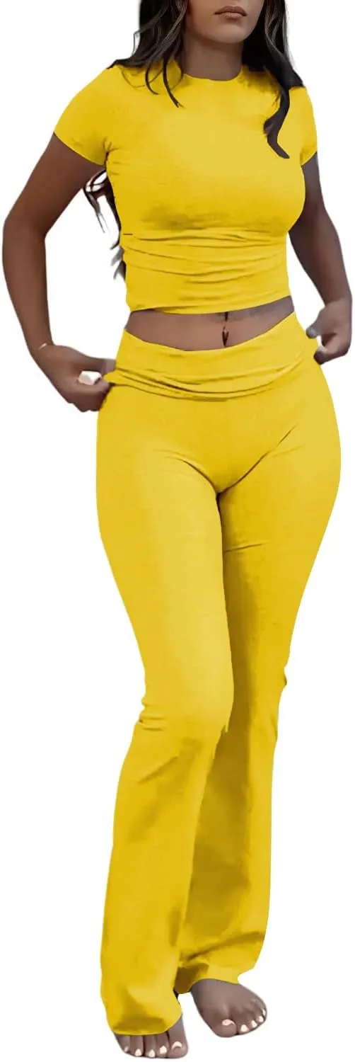 Nimsruc Two Piece Lounge Sets For Women Summer Outfits