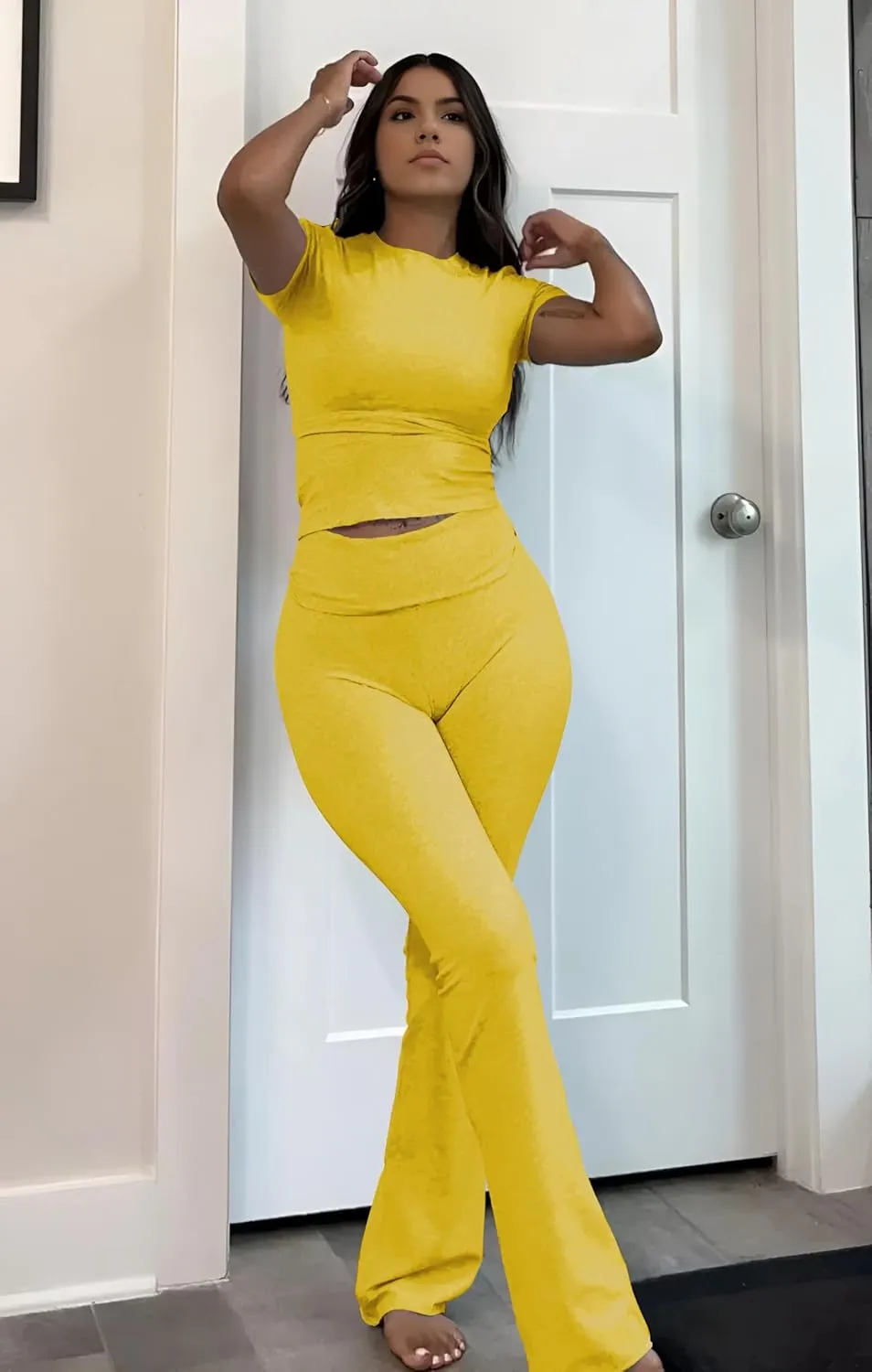 Nimsruc Two Piece Lounge Sets For Women Summer Outfits