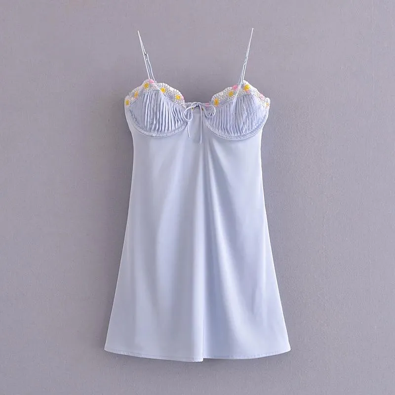 Nina Mini Satin Dress
