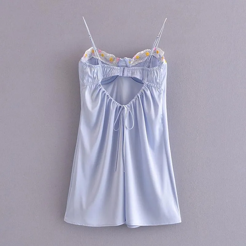 Nina Mini Satin Dress
