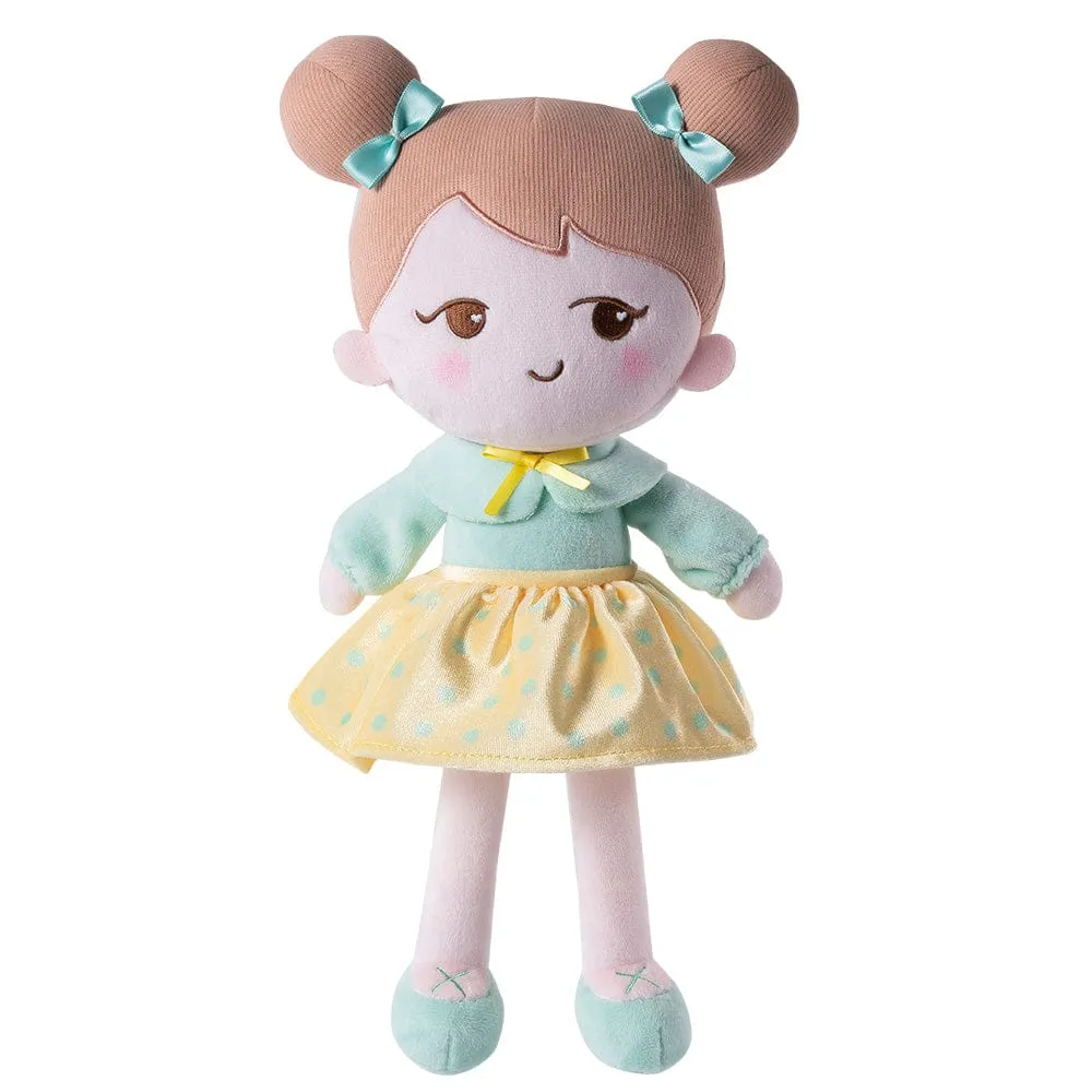 Personalized Playful Light Green Doll