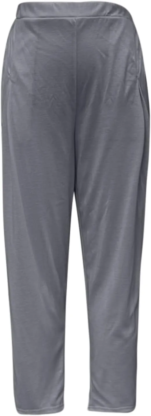 Plus Size Women Lounge Sets 2 Piece Outfits Irregular Y2K Baggy Plain Suits Sweatshirt Harem Pants Vacation Suits
