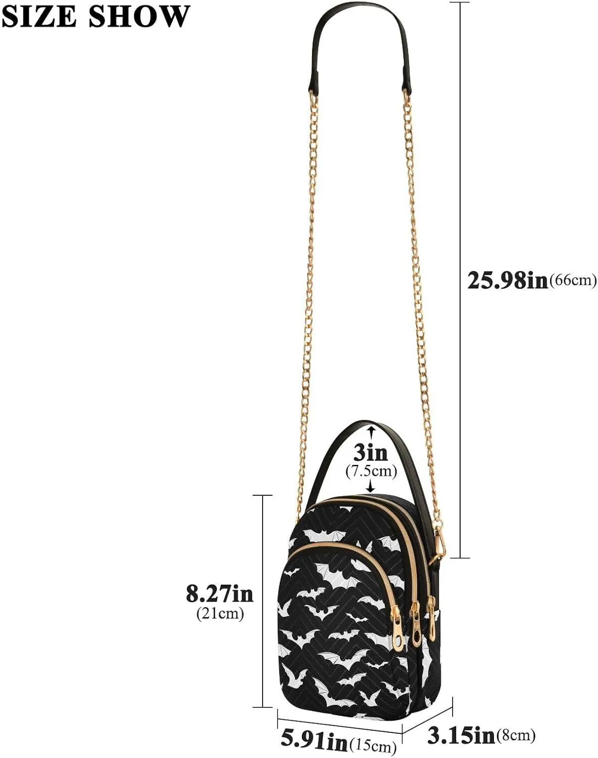 Quilted Crossbody Bags for Women Trendy, Women's Crossbody Handbags Butterfly Travel Cell Phone Purses Bags
