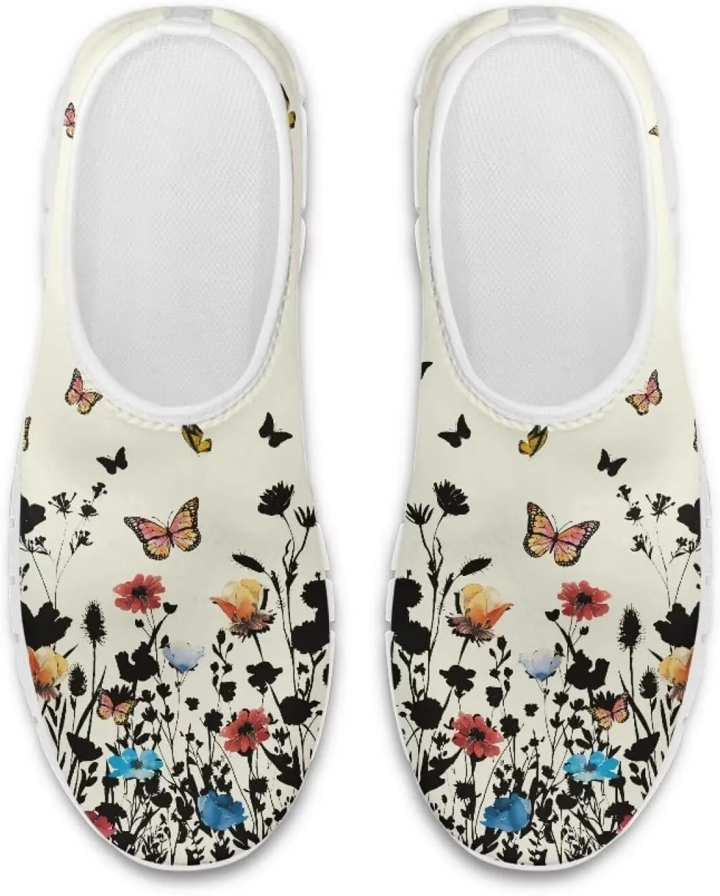 Shoes for Women Slip On Soft Cushioning Size 5.5-11.5 White