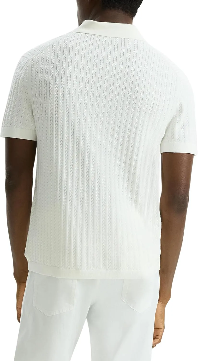 Theory Men's Breach Textured Polo