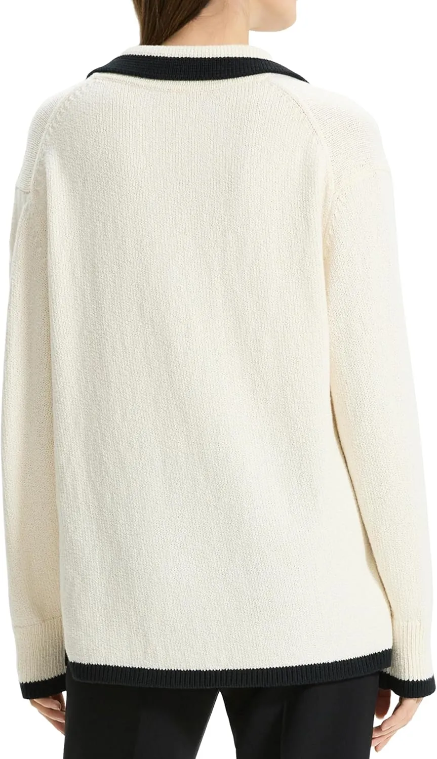 Theory Women's Textured Longsleeve Pullover Sweater