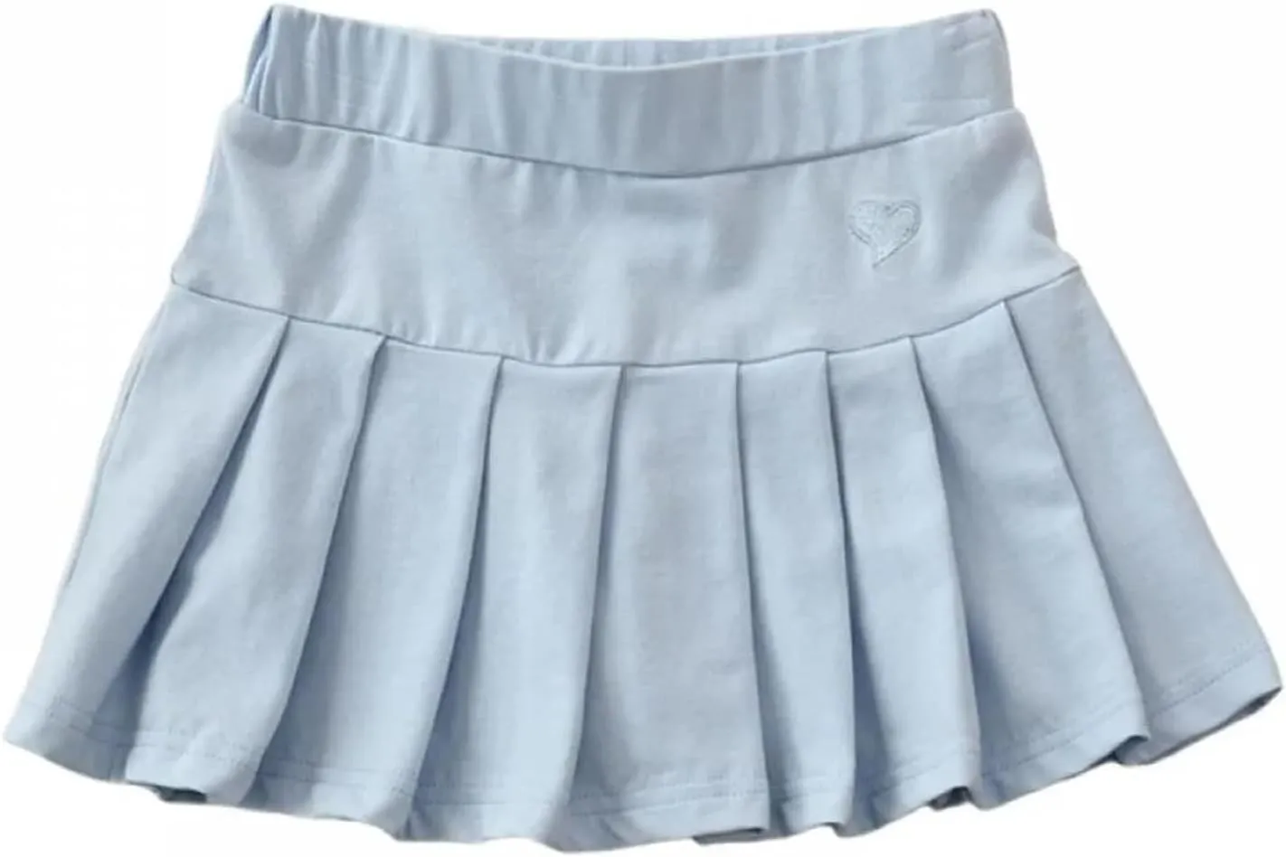 Toddler Baby Girls Skirts Summer Elastic Flared Plain Pleated Girls Kids Casual Stretch Waist Skater Skirt