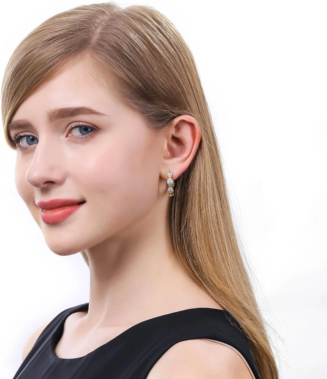 ToHeart Gold Huggies Earrings for Women Small Gold Hoop Earrings
