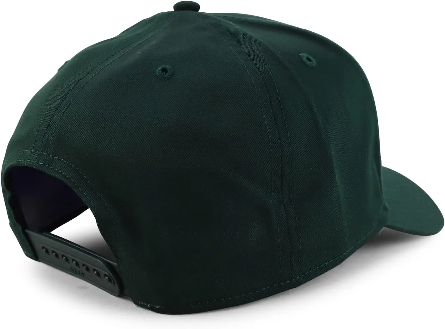 Trendy Apparel Shop High Crown Adjustable Plain Solid Baseball Cap