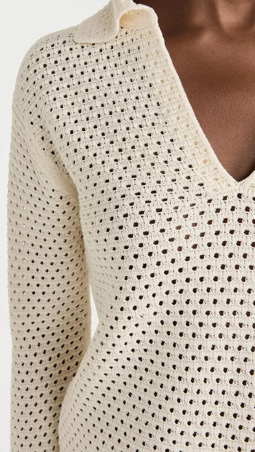 Vince Women's Textured Baja Pullover