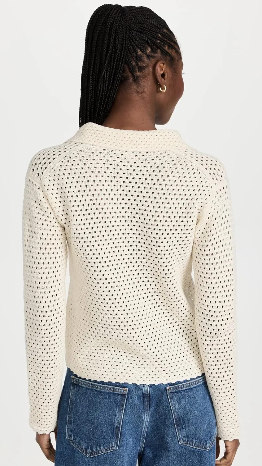 Vince Women's Textured Baja Pullover