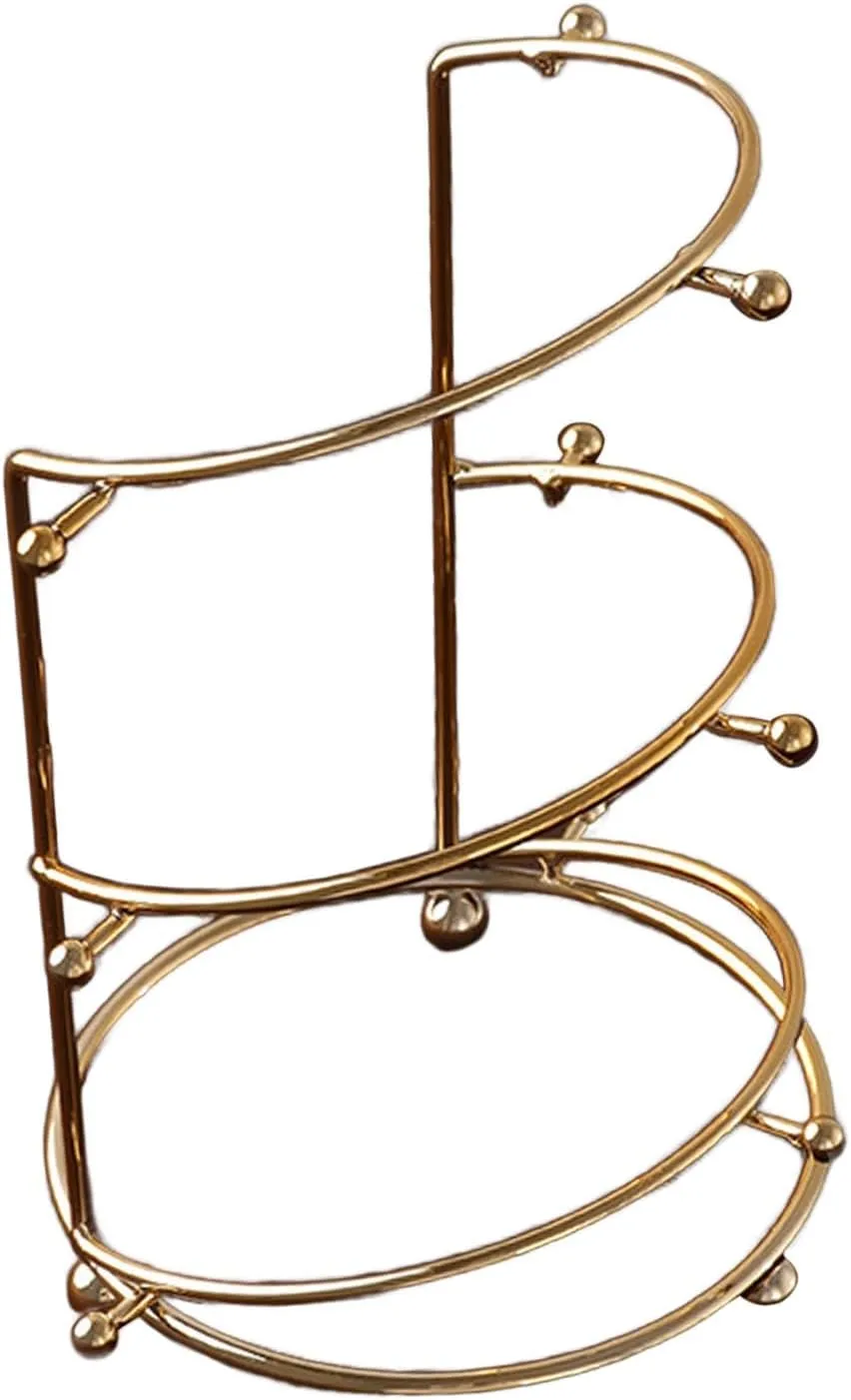 Wedding Tiara Support Stand, Princess Holder, Storage Rack Jewelry Tower Tiaras Display Stand for Showcases Exhibition, 14cmx20.5cm