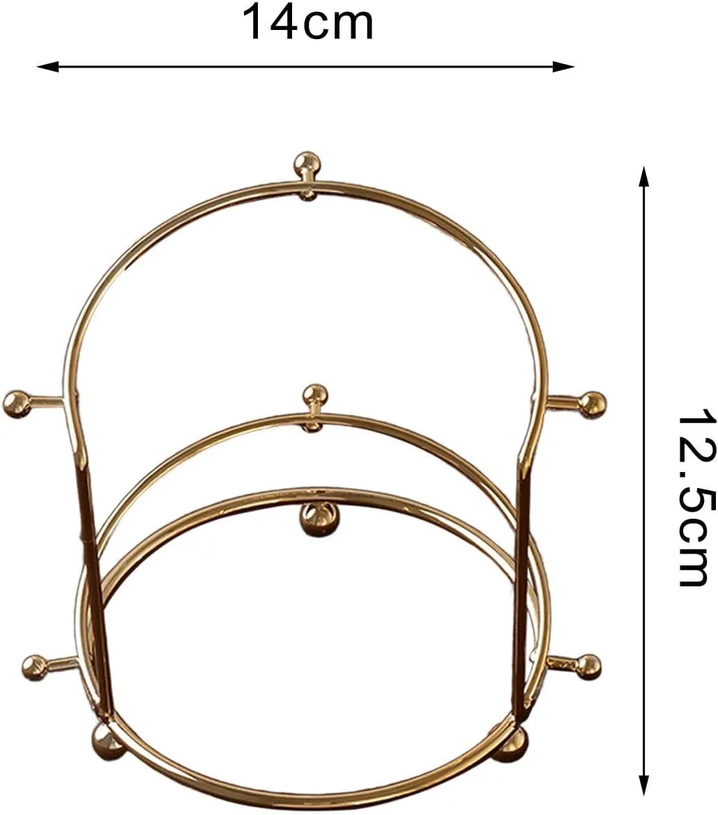 Wedding Tiara Support Stand Tiaras Display Stand Headpiece Metal Storage Rack Princess Holder for Exhibition Girl Room