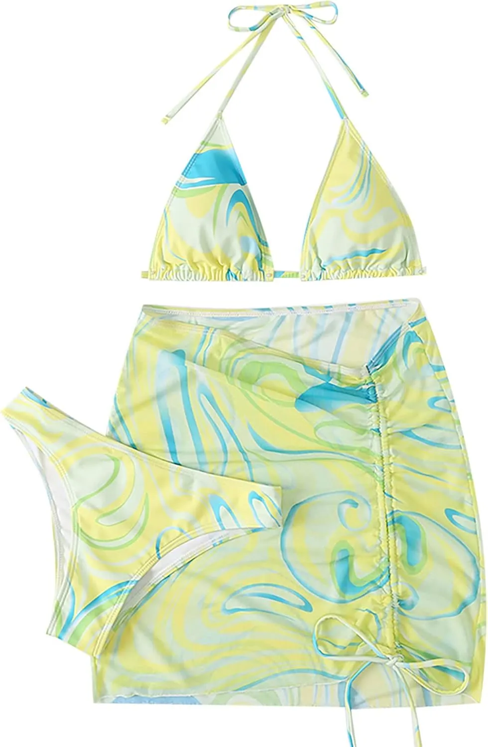 Womens Micro Bikini Sets Skorts Swimsuit Micro Bikini Tankini Sets for Women Micro Bikini Sets