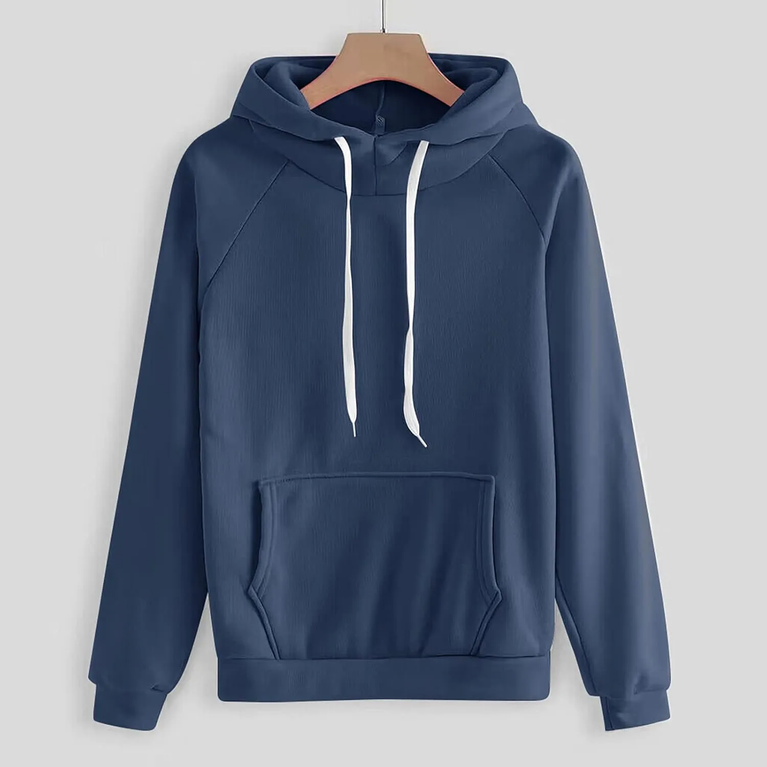 Women's Sweat Suits 2 Piece Outfits Hooded Pullover Waisted Pants Casual Jogging Tracksuit Lounge Set with Pockets
