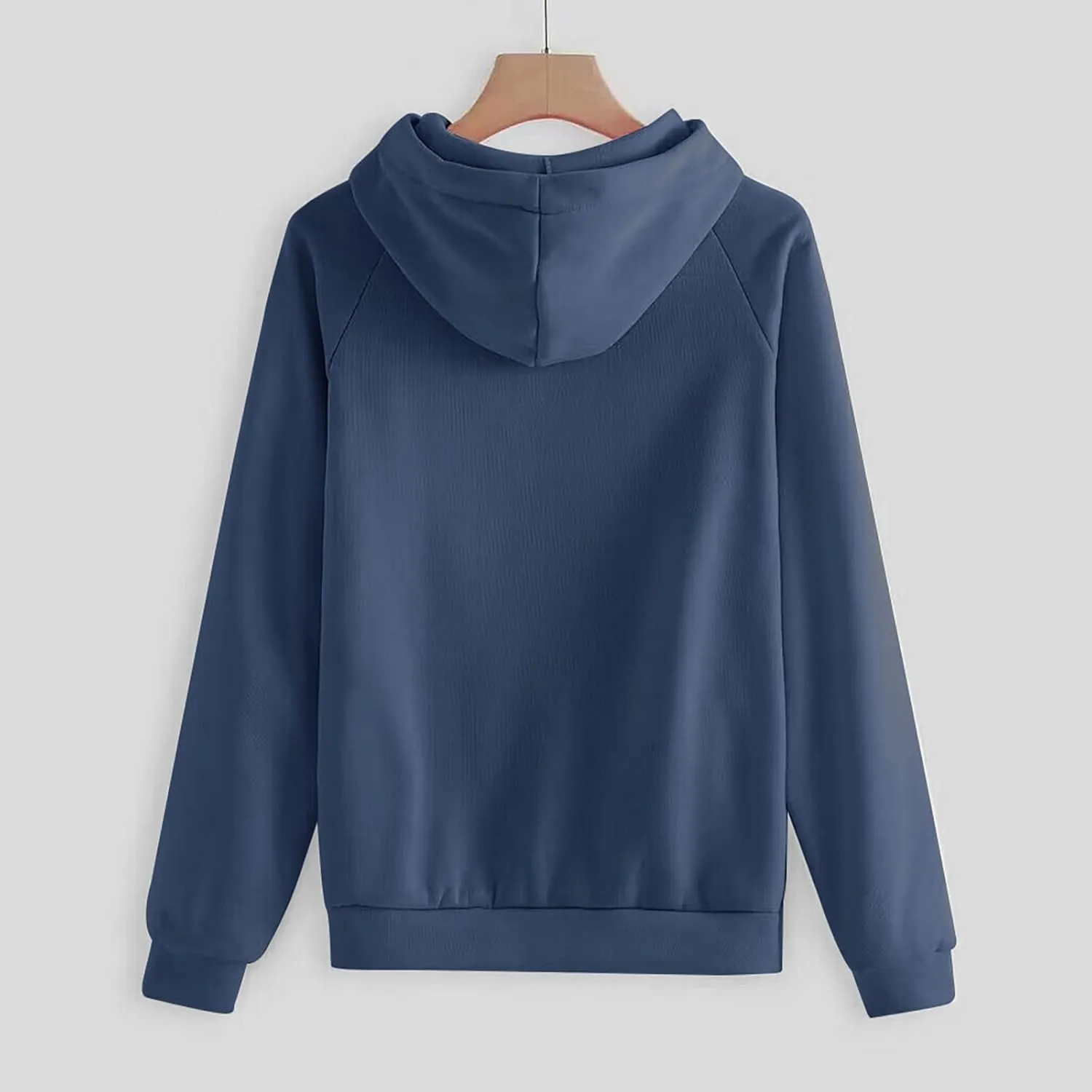 Women's Sweat Suits 2 Piece Outfits Hooded Pullover Waisted Pants Casual Jogging Tracksuit Lounge Set with Pockets